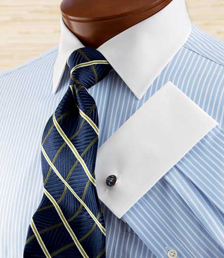 white collar dress shirt