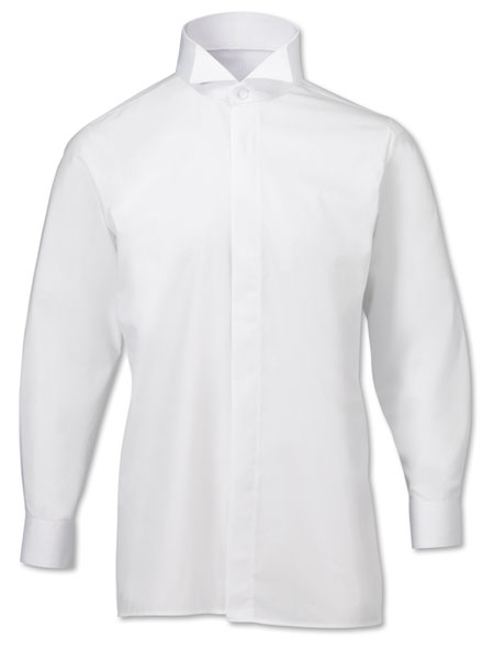 Wing Collar Shirt | Wing Collar Tuxedo Shirt | Wing Collar Dress Shirt