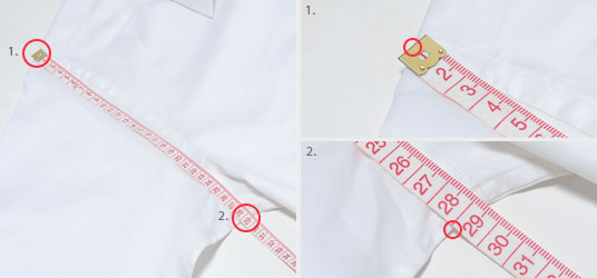 How to measure your best fit shirt for a custom fit?